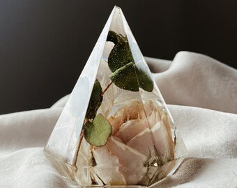 Custom Floral Preservation - Ring Holder