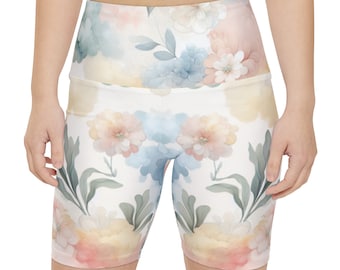 Womens workout shorts, womens athletic shorts, gym shorts womens, exercise shorts, long athletic shorts womens, workout shorts