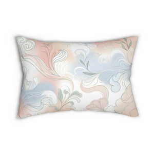 Lumbar throw pillow, Lumbar pillow for bed, lumbar support pillow, lumbar pillow for chair, lumbar pillow for couch, lumbar pillows