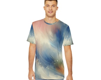 Colourful Men T Shirt, Best Seller, Gift Idea, 2024 Trending Tee, Spring Summer Shirt