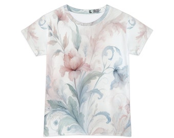 Botanical Wildflower Shirt, Cottagecore Tee, Women's Floral T-shirt, Boho Flower Top, Gardening Gift