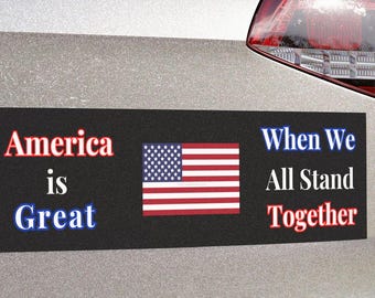Show Your American Spirit with a Unique USA Car Magnet