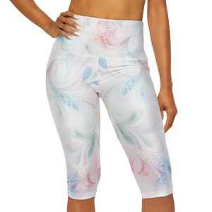 Activewear Capri Yoga Pants Women, Plus Size Leggings, Sports Leggings, Athletic Leggings