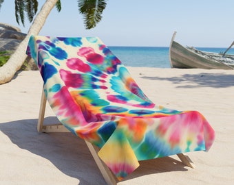 Farbenfrohes Strandtuch für Sonnige Tage am Strand