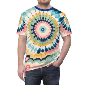 Vibrant Men&#39;s T Shirt, Best Selling Item, Spring Summer Gift Idea, 2024 Popular Tee