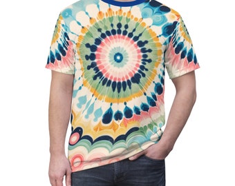 Vibrant Men's T Shirt, Best Selling Item, Spring Summer Gift Idea, 2024 Popular Tee