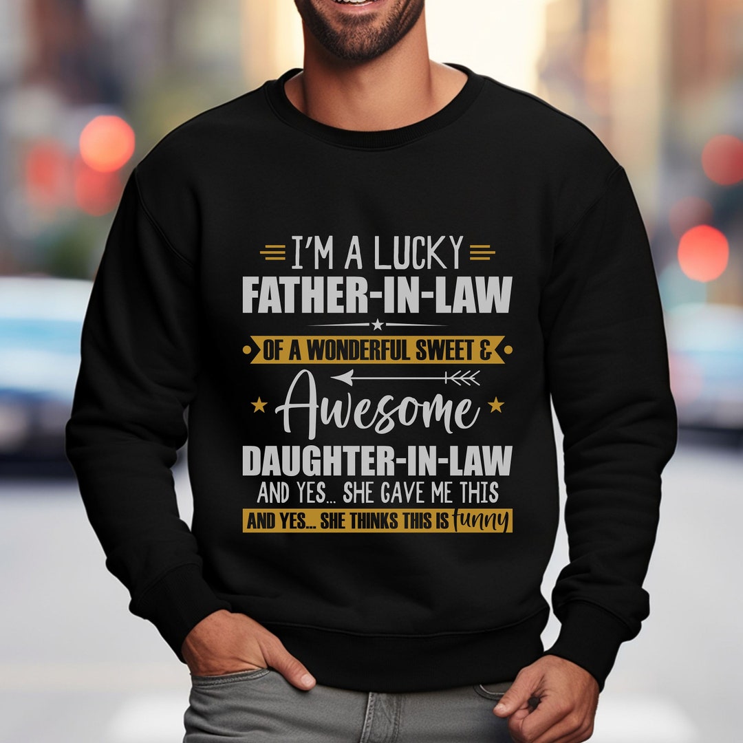 Father in Law Gift, Father in Law Shirt, Funny Gift for Father in Law Christmas Gift Father In Law