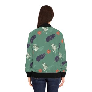 Mary Jane Leaves Men's Bomber Jacket Botanical Bomber main image 0