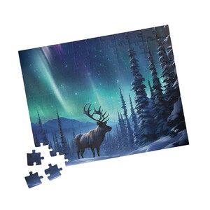 Hansepuzzle 1000 Teile Aurora Borealis – Naturpuzzle 60x46 Cm Mit Aufbewahrungsbeutel