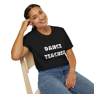 Tanzlehrer T-Shirt, Tänzer Jersey Kurzarm T-Shirt, Hip Hop Tänzer T-Shirt, Geschenk für sie