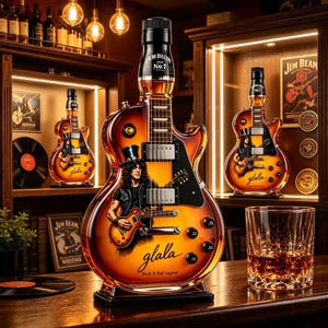 Guitar liquor bottle - Etsy 日本