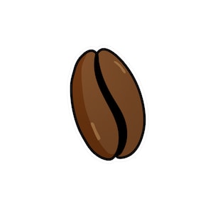 One Coffee Bean | Sticker Decal
