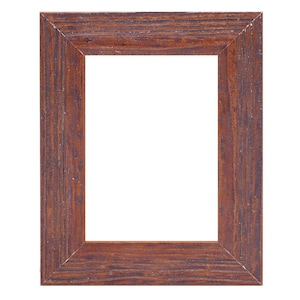 Brown Sherwood Picture Frame, Rustic Distressed Frame, Handmade Custom Frame, Modern Frame, Wall Hangings, 5x7 8x10 up to 32x40