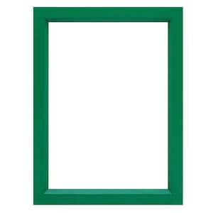 Green Color Wood Picture Frame, Thin Frame, Modern Simple Frame, Handmade Custom Frame, Wall Decorations, 11x14 14x18 16x20 up to 32x40