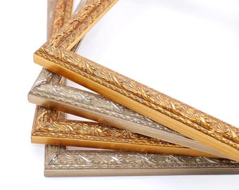 Ornate Embossed Wood Picture Frame, Handmade Custom Frame, Classic Frame, Wall Decor, Wall Hangings, 5x7 8x10 11x14 up to 32x40