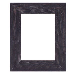 Dark Brown Dark Espresso Sherwood Picture Frame, Rustic Distressed Frame, Handmade Frame, Modern Frame, 5x7 8x10 11x14 up to 32x40