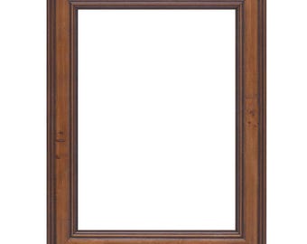 Light Brown Veneer Wood Picture Frame, Modern Frame, Handmade Custom Frame, Wall Decor Hangings, 5x7 8x10 11x14 up to 32x40