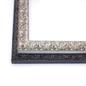 Ornate Wood Picture Frame, Classic Frame, Handmade Custom Frame, Vintage Look Frame, Wall Decor, 5x7 8x10 11x14 3 Size Available