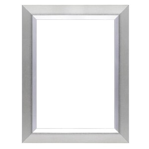 Silver Wood Picture Frame, Modern Frame, Handmade Custom Frame, Wall Decorations Wall Hangings 5x7 8x10 9x12 up to 32x40