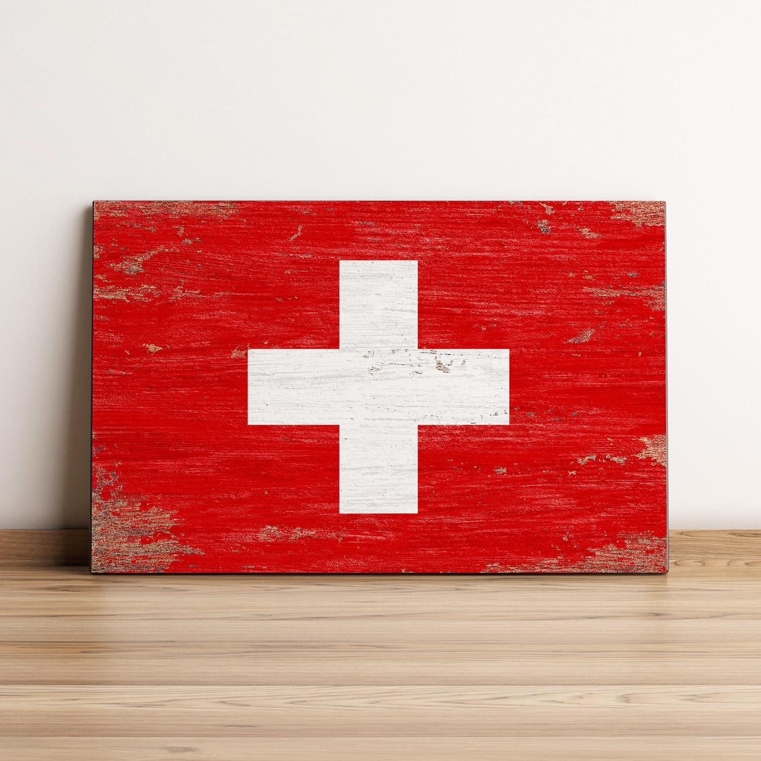 Vintage Swiss Flag - Etsy