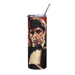 Scarface Tony Montana Stainless steel tumbler