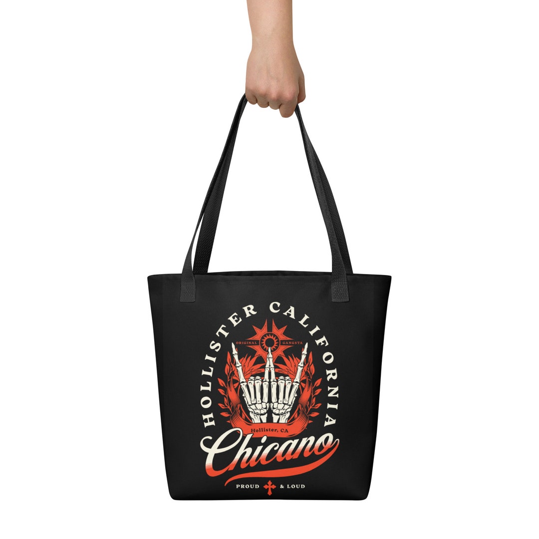 Hollister California Chicano Tote Bag Etsy Canada