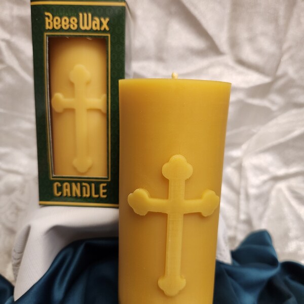 Beeswax Candle Etsy