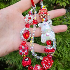 Phone Charm Chain, Universal Mobile Phone Wristlet, Phone Decoration, Key Chain