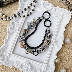 Phone Charm Chain, Universal Mobile Phone Wristlet, Phone Decoration, Key Chain