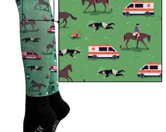 The Warmup Pen Equestrian Socks