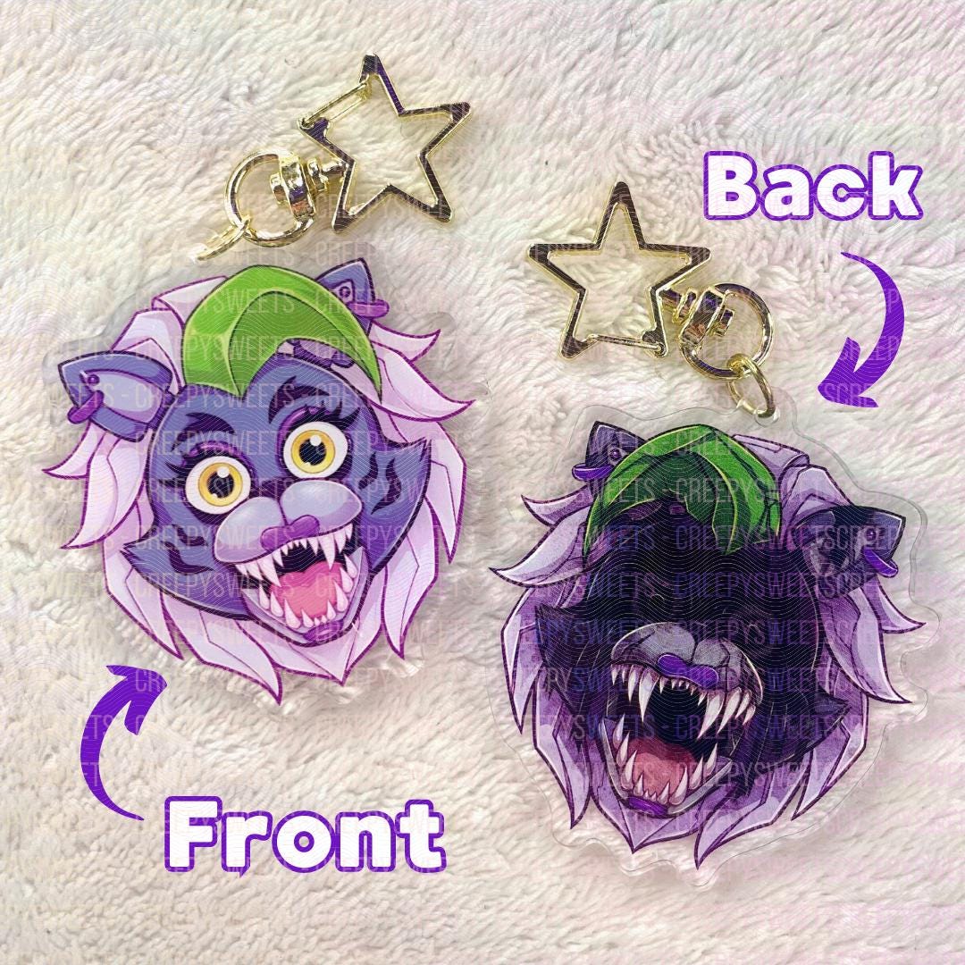 ROXY- FNAF Security Breach Keychains 2.5