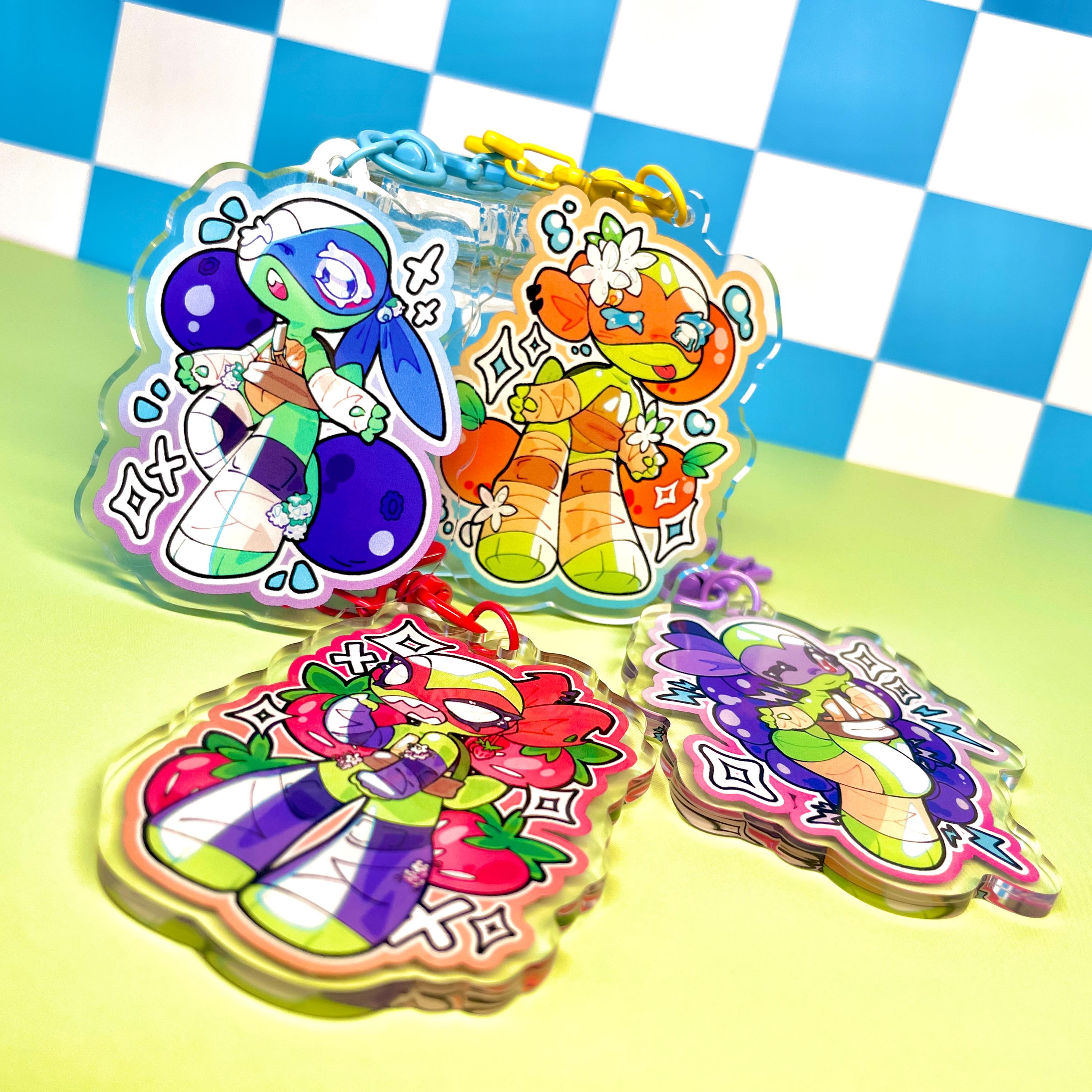 Teenage mutant ninja turtles keychain - Etsy 日本
