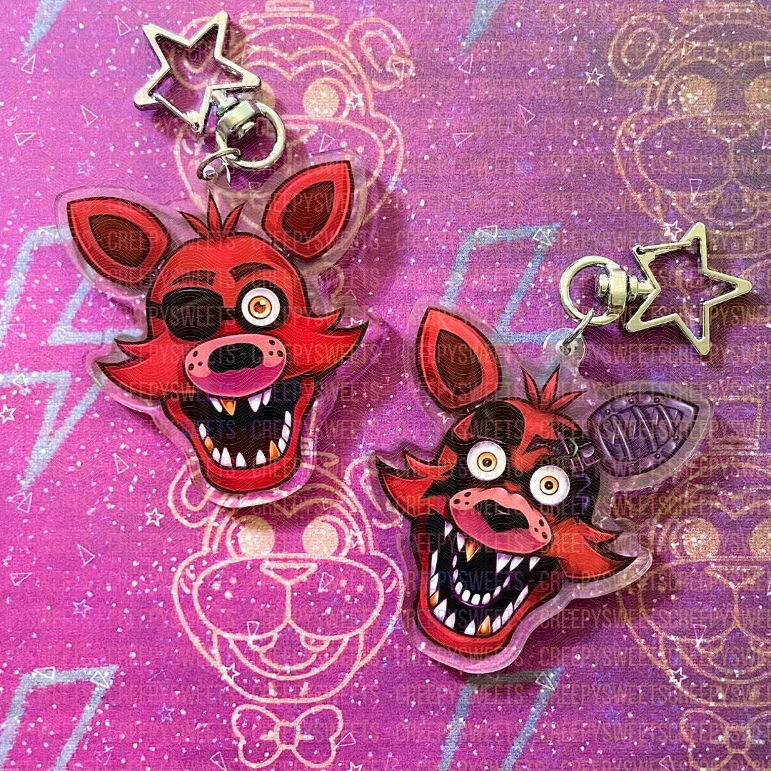FOXY- FNAF Keychain 2.5