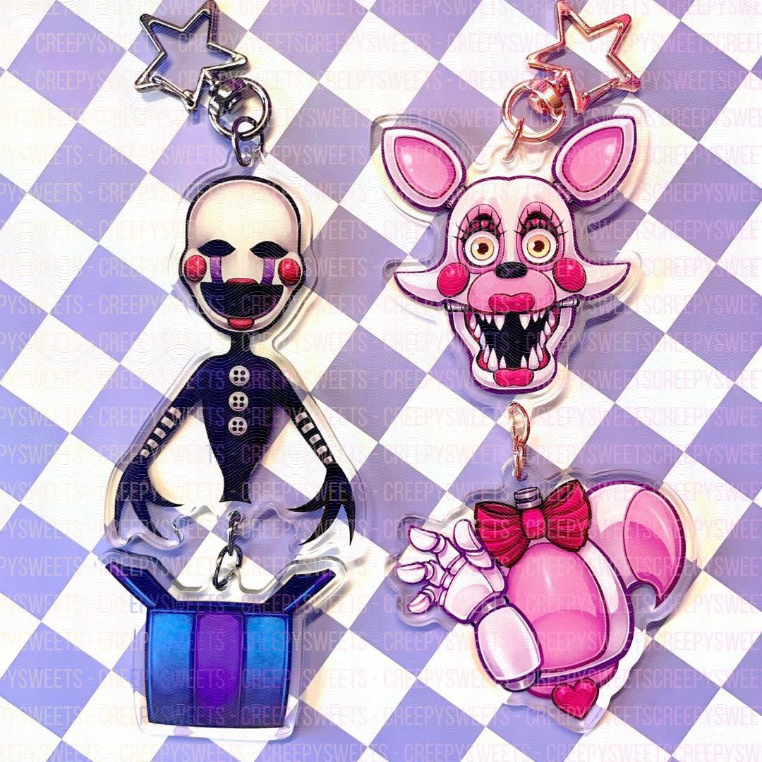 Puppet Keychains Mangle/puppet - Linked Keychains, 6