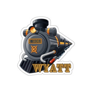 Train - Customized Vinyl Sticker