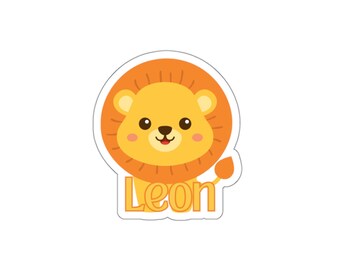 Kleine leeuw - aangepaste vinylsticker