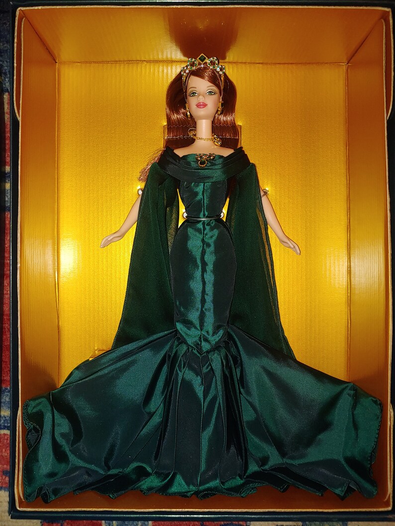 Empress of Emeralds Barbie Doll Etsy