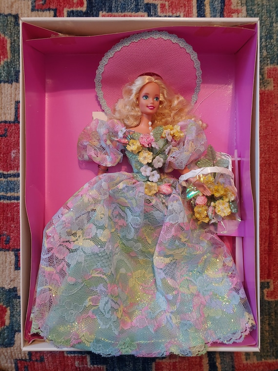 Spring Bouquet Barbie Doll