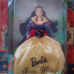 Snow White Barbie Doll Etsy