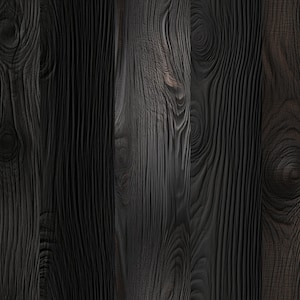 Black Wood Textures Digital Paper, Seamless Dark Wood Digital Paper, Wood Plank Backgrounds for Scrapbooking and Crafting.