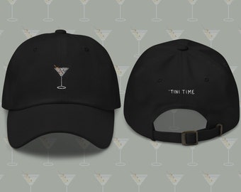 ティニタイム ダーティーマティーニ 刺繍入り ユニセックスハット