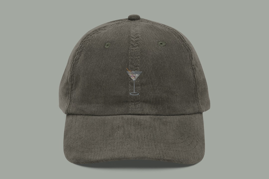 Dirty Martini Vintage Corduroy Cap Etsy