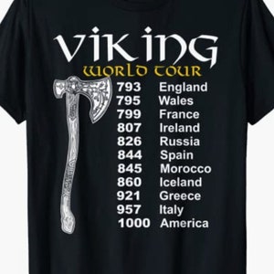Viking Shirt size M - 3X