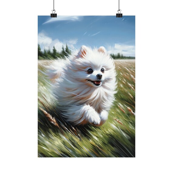 American Eskimo Phone Case Wallet - Royal Blue American Eskimo Phone Case Wallet - Royal Blue