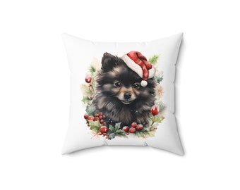 Almohada cuadrada de poliéster hilado
