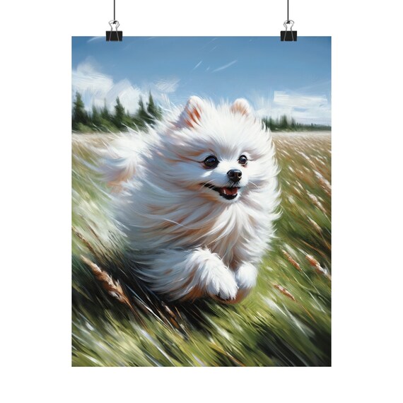 American Eskimo Phone Case Wallet - Royal Blue American Eskimo Phone Case Wallet - Royal Blue