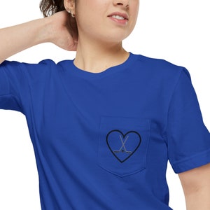In My Hockey Mom Era Pocket Shirt, In My Hockey Mom Era Shirt, Hockey Mom Shirt, Game Day Shirt, Retro Hockey Mom, Ice Hockey Mom, Team Mom