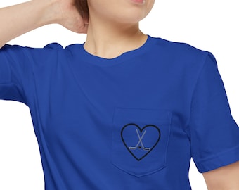 In My Hockey Mom Era Pocket Shirt, In My Hockey Mom Era Shirt, Hockey Mom Shirt, Game Day Shirt, Retro Hockey Mom, Ice Hockey Mom, Team Mom