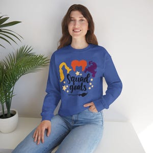 Squad Goals Crewneck Sweatshirt | Cozy Unisex Sweatshirt | Gifts for Friends | Casual Apparel | Perfect for Celebrations