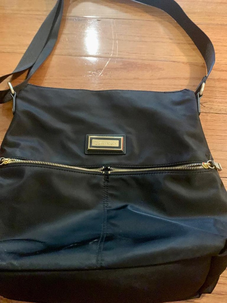 Calvin Klein Women's Belfast Nylon Slouchy Messenger Etsy